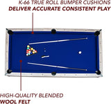 Hathaway Logan 7-ft Pool Table with Benches