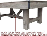 Hathaway Logan 7-ft Pool Table with Benches