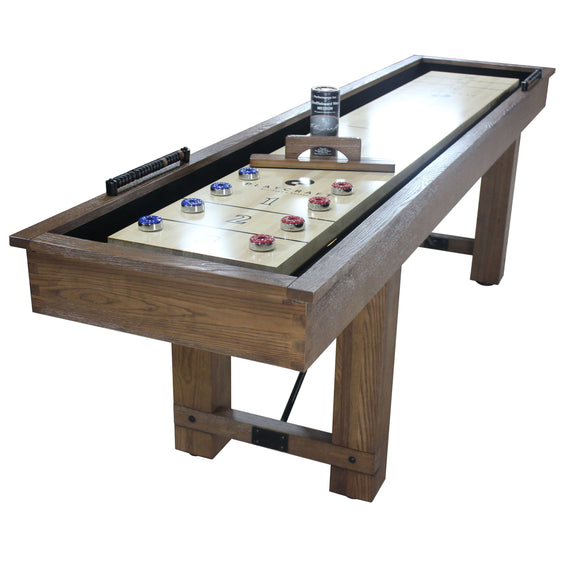 Playcraft 9' Montauk Shuffleboard Table Pecan