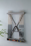 Playcraft X Rack 8 Cue Billiard Equipment Wall Rack
