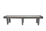 Playcraft 16' Saybrook Shuffleboard Table Charcoal Gray