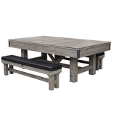 Hathaway Logan 7-ft Pool Table with Benches