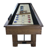 Playcraft 9' Montauk Shuffleboard Table Pecan