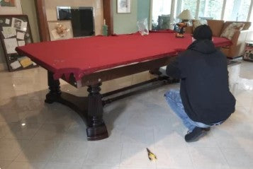 Slate Pool Table standard In-Home Delivery and Installation - Ground Floor