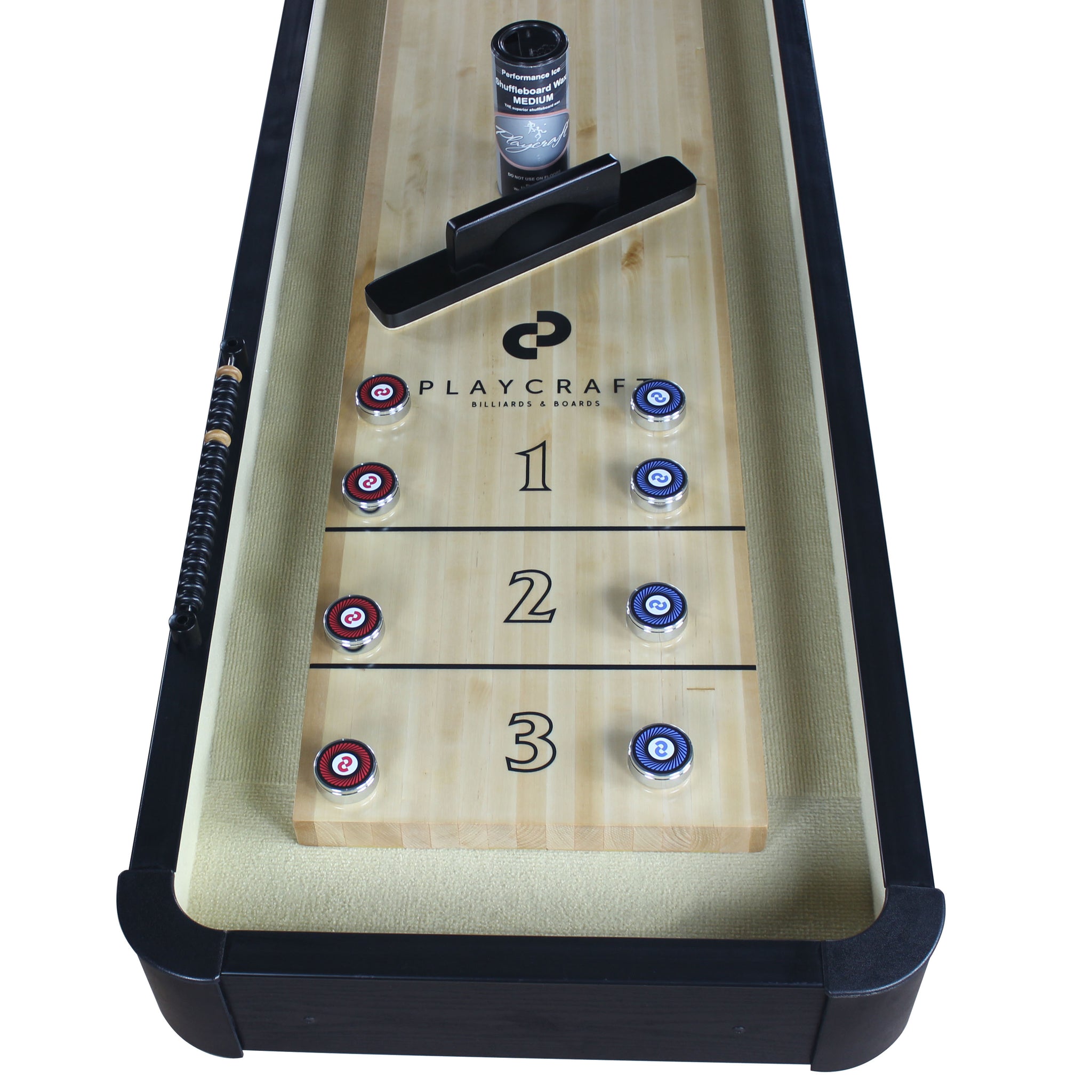 Playcraft 9' Woodbridge Shuffleboard Table
