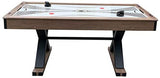 Excalibur 6-ft Air Hockey Table with LED Scoring and Table Tennis Top