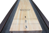 Playcraft 16' Brazos River Weathered Black Shuffleboard Table