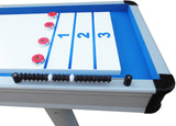 Playcraft 12' Extera Silver Outdoor Shuffleboard Table